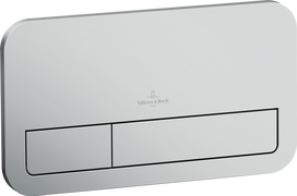 Dvigubas klavišas Villeroy&Boch ViConnect E200, matinis chromas, 92249069