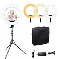 Žiedinis šviestuvas su stovu - Ring Light 46cm
