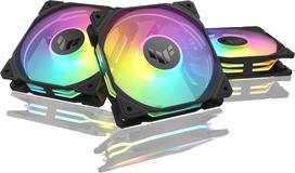 ASUS TUF Gaming TR 120 ARGB PWM fan, 120 mm, black, 3-pack (TUF GAMING TR120 FAN ARGB BLACK 3-PACK)