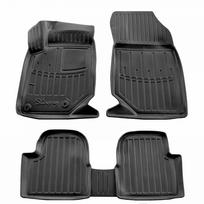 Guminiai 3D kilimėliai PEUGEOT 2008 II 2019→ (Juodos spalvos)