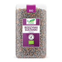 Ekologiškos džiovintos razinos Sultana (be glitimo) BIO PLANET, 1 kg