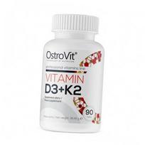 Vitaminas D3 K2, Vitaminas D3 + K2, Ostrovitas (36250010) 90tab