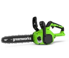 Grandininis pjūklas Greenworks G40CS30 Gen II; 40 V; 30 cm juosta (be akumuliatoriaus ir pakrovėjo)