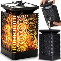 Mobes Saulės Lempa, Juoda, 15.5 cm - Saulės LED Žibintas