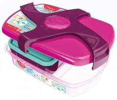 Priešpiečių dėžutė Maped Picnik Kids Concept 3 dalių 1.78l pink