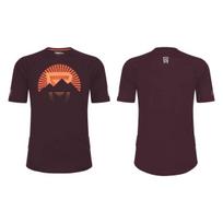 Rock Machine Cycling shirt Trail Jersey SS, red, M