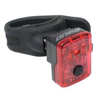Rock Machine Rear bike light R.Light 30 USB Black/Grey