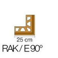 Išorinis kampas BARA-RAK/E 90° profiliuočiui BARA-RAK