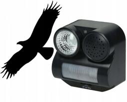 Garsinis ir šviesos paukščių atbaidiklis, repelentas BIRDCHASER 2