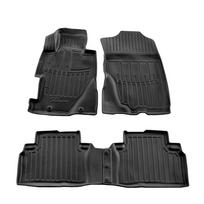Guminiai 3D kilimėliai HONDA Civic 4D Sedan 2006-2011 (Juodos spalvos)