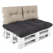 2-jų dalių palečių pagalvėlių komplektas Patio Termi H037-05PB, smėlio spalvos