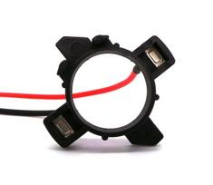 LED lempučių adapteriai MotoLEDy H7, Adapter LED H7 pirnidele, VW Caddy, Touran - 2 tk.