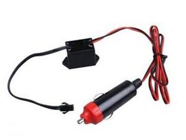 Cigarečių žiebtuvėlio keitiklis EL Wire, 12 V