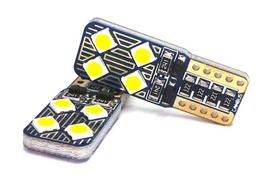 Led lemputė MotoLEDy T10, W5W LED T10 12V-18V CANBUS 450lm