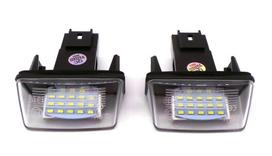 LED valstybinio numerio ženklo žibintai MotoLEDy, 2 vnt., Peugeot 206, 207, 306, 307, 308, 406, 407, Partner,  LED valstybinio numerio ženklo žibintai 2x650lm, 2 vnt