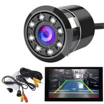 Atbulinės eigos, parkavimo, dienos ir nakties kamera MotoLEDy 982, Atbulinės eigos, parkavimo, dienos ir nakties kamera mini IP68 170 bamperis 12V