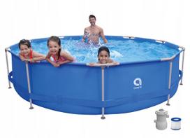 Baseinas karkasinis su filtro siurbliu Avenli Outdoor Pool 68730, mėlynas, 366 x 76 cm