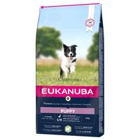 Eukanuba Puppy Small & Medium Lamb & Rice 12kg sausas maistas šuniukams su ėriena