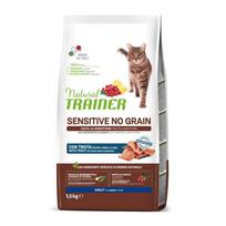 Natural Trainer CAT SENSITIVE NO GRAIN TROUT su upėtakiu 1.5kg
