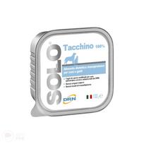 DRN Solo Tacchino 100g ir 300g (Kalakutiena) konservai Šunims ir katėms - Produkto Svoris 300g x 9vnt.