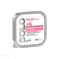 DRN Solo Maiale 100g ir 300g (Kiauliena) konservai Šunims ir katėms - Produkto Svoris 300g x 9vnt.