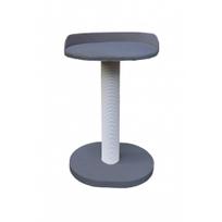 Tvirta, medinė draskyklė su storu stulpu ir guoliu,77cm (pasirenkama spalva, virvė) - Produkto Virvės spalva Šviesiai, Produkto Virvė Sizalinė, Produkto Spalva Pilkas