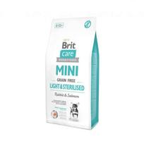 Brit Care Mini Light Sterilised begrūdis sausas maistas mažų veislių šunims su triušiena - Produkto Svoris 400g