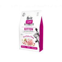 Brit Care Kitten Healthy Growth Development begrūdis sausas maistas kačiukams - Produkto Svoris 7kg