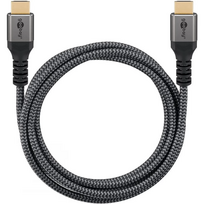Goobay 64993 High Speed HDMI™ Cable with Ethernet (4K@60Hz), 1 m
