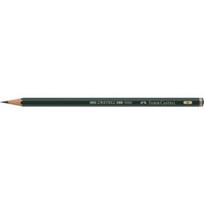 Pieštukas FABER CASTELL 9000, H, be trintuko, padrožtas
