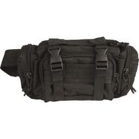 BLACK FANNY PACK ′MODULAR SYSTEM′ SMALL