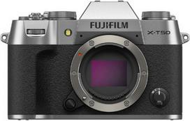 Sisteminis fotoaparatas Fujifilm X-T50 Silver (Sidabrinis)