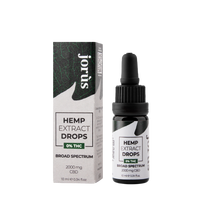 CBD 20% (2000 mg) Kanapių aliejus Plataus spektro, 10 ml