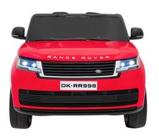 Dvivietis elektromobilis vaikams Range Rover, raudonas