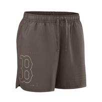 Nike MLB Men's Statement Short Boston Red Sox Ironstone - Dydis L (01D3-03XN-BQ-69F Šortai)