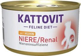 KATTOVIT Feline Diet Niere/Renal Chicken - šlapias kačių maistas - 185g