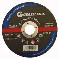 GRASSLAND METALO PJOVIMO DISKAS 125X1.6X22.2 41 - 10vnt