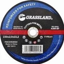 GRASSLAND METALO PJOVIMO DISKAS 230X2.0X22.2 41 - 5vnt