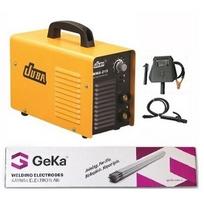 JUBA Inverterinis suvirinimo aparatas MMA215 200A Svarkė + Suvirinimo elektrodas 3.2x350mm DOVANŲ