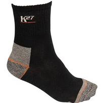 K27 Darbo kojinės. Sudėtis: 80% medvilnė, 15% nailonas, 5% elastanas. Dydis 43-45