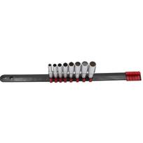 Prailgintų galvučių rinkinys 1/4" (8vnt) (12-kampės)