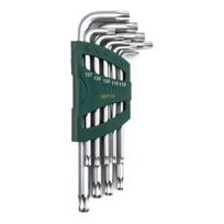 L-tipo šešiakampių TORX prailgintų raktų rinkinys 9vnt. (T10-T50)
