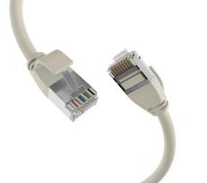 Patch cable (0.5m, UTP, CAT6, gray, industrial)
