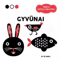 Gyvūnai. Pirmoji mažylio biblioteka - Agnese Baruzzi