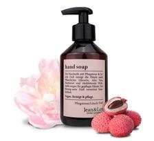 Skystas rankų muilas Jean & Len Hand Soap Pfingstrose/Litschi Duft, 250 ml, Jean & Len, Pieno ir lieporų kvapo kūno muilas, 250 ml (PIETŪS VALENČIJA)