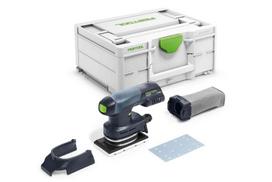 Plokštuminis šlifuoklis Festool Rutscher RTSC 400-Basic 18 V; (be akumuliatoriaus ir pakrovėjo)