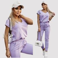Laisvalaikio komplektas moterims Barbora, violetinis