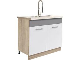Apatinė spintelė kriauklei (90cm) GLO-13D