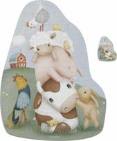 Little Dutch Didelė dėlionė Kaime 42 dalių