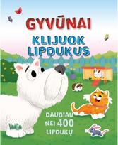 Gyvūnai. Klijuok lipdukus - Nėra Autoriaus